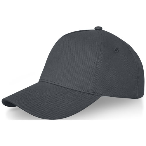 Casquette baseball publicitaire 5 panneaux Doyle Gris storm